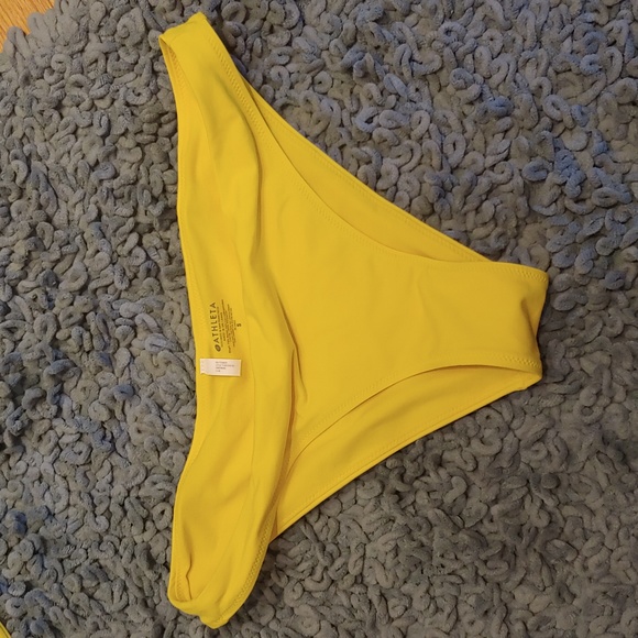 Athleta, Small, 2-piece, yellow bikini - Picture 3 of 6